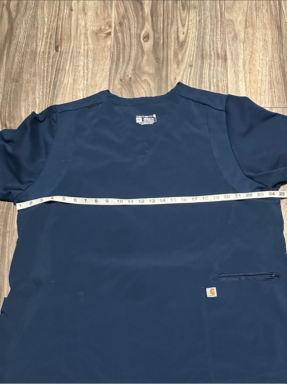 Carhartt Men’s Scrub Set ,Navy Blue – Medical Uniform . - Picture 3 of 11